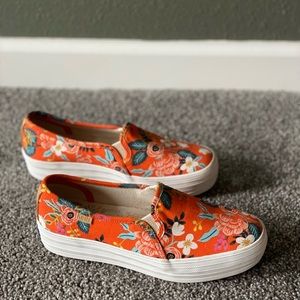 ❌SOLD❌Keds x Rifle Paper Co Double deckers
